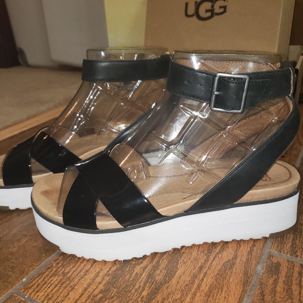UGG platform sandals
